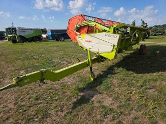 Комбайн Claas Lexion 580, 2005 р., жниварка V900, транспортний візок ( Комплект ) foto 48