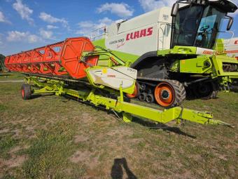 Комбайн Claas Lexion 580, 2005 р., жниварка V900, транспортний візок ( Комплект ) foto 49