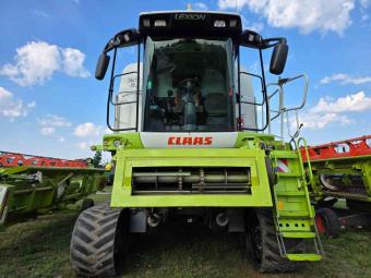 Комбайн Claas Lexion 580, 2005 р., жниварка V900, транспортний візок ( Комплект ) foto 2
