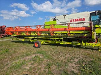 Комбайн Claas Lexion 580, 2005 р., жниварка V900, транспортний візок ( Комплект ) foto 36