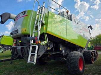 Комбайн Claas Lexion 580, 2005 р., жниварка V900, транспортний візок ( Комплект ) foto 6