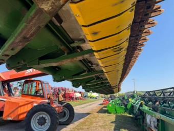 Жатка зернова John Deerе 635F Hydra-Flex 10,7м 2010 р. foto 14