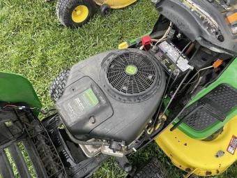 Газонокосарка John Deere D125  2015р foto 4