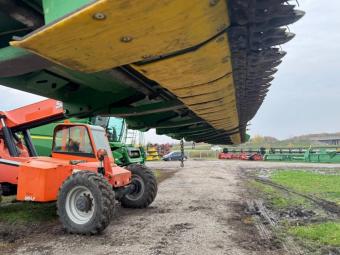 Жатка John Deerе 630F  9,1м 2005р foto 15